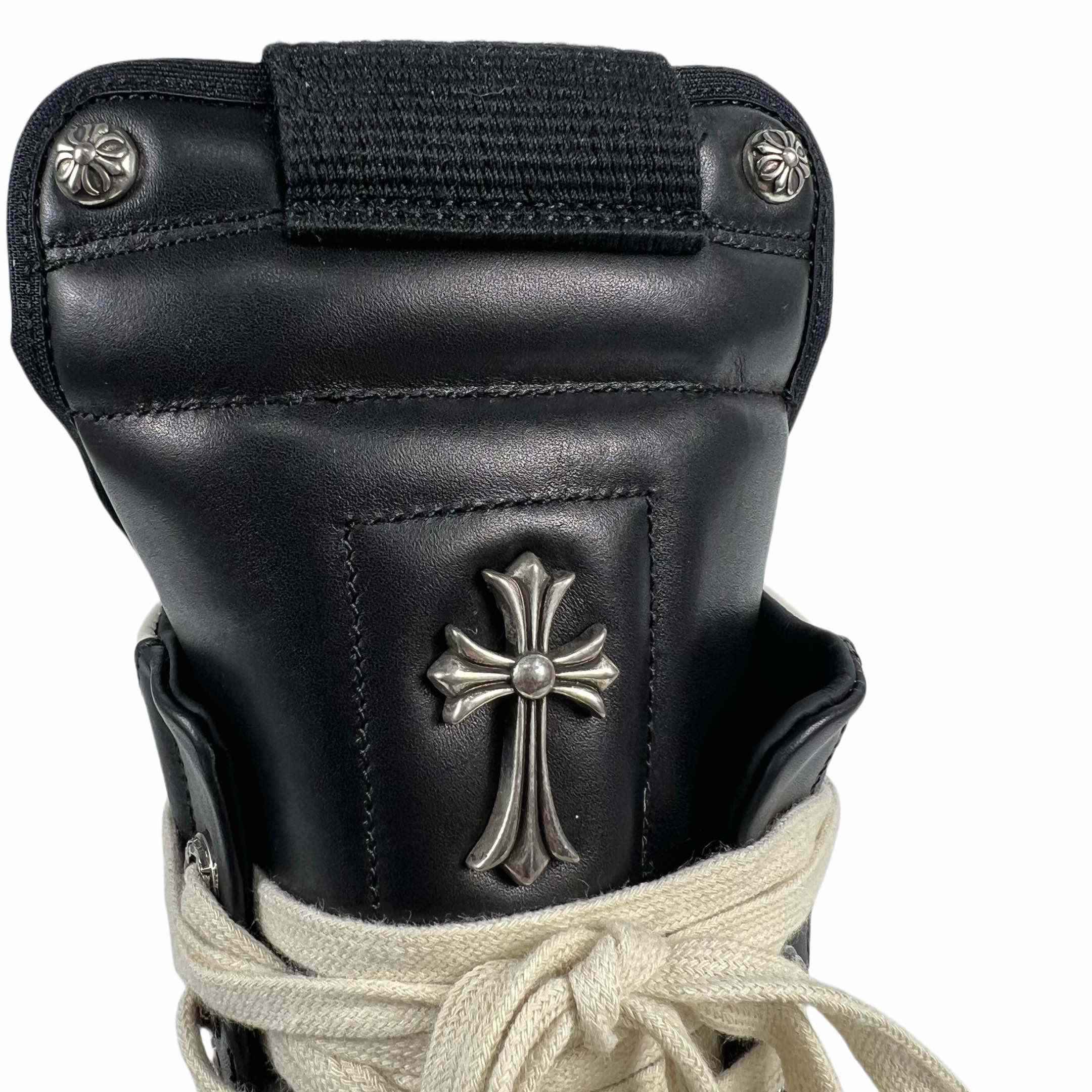 Chrome Hearts x Rick Owens Geobasket High 'Black' - EUR FASHION