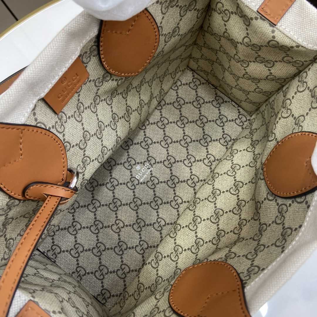 Gucci Mini Tote Bag With Gucci Print - EUR FASHION