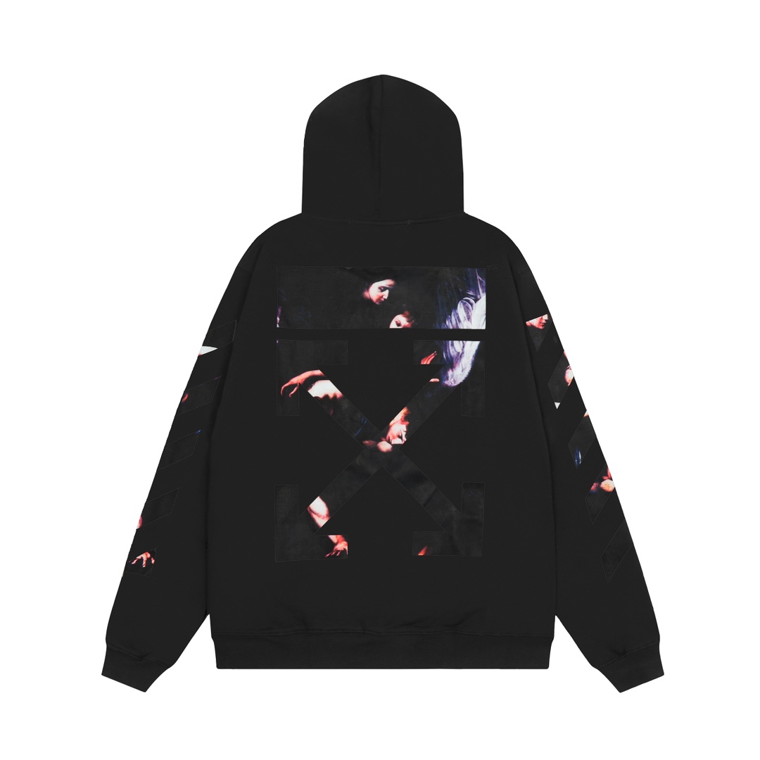 Off-White Caravaggio Arrows Hoodie - EUR FASHION