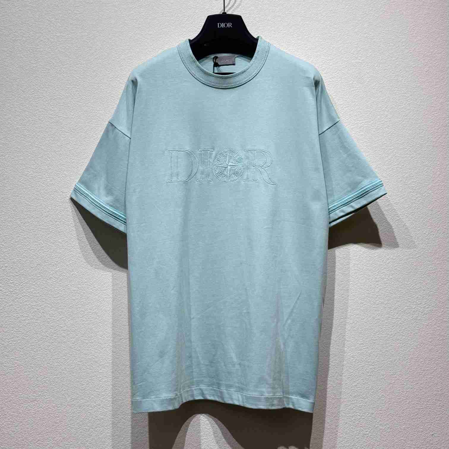 Dior And Stone Island  T-Shirt, Oversized Fit  - EUR FASHION