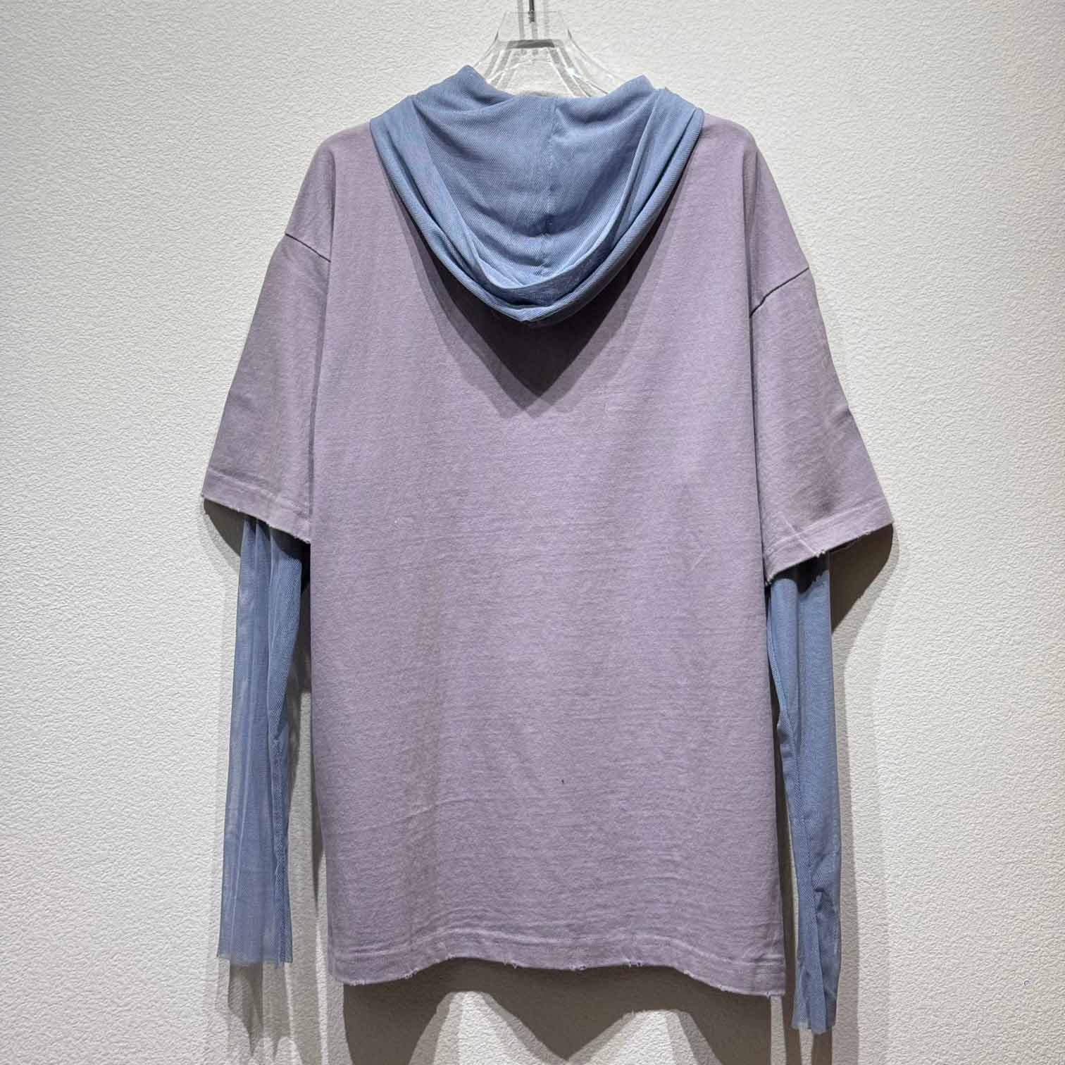 Acne Studios Layered Hooded T-shirt - EUR FASHION