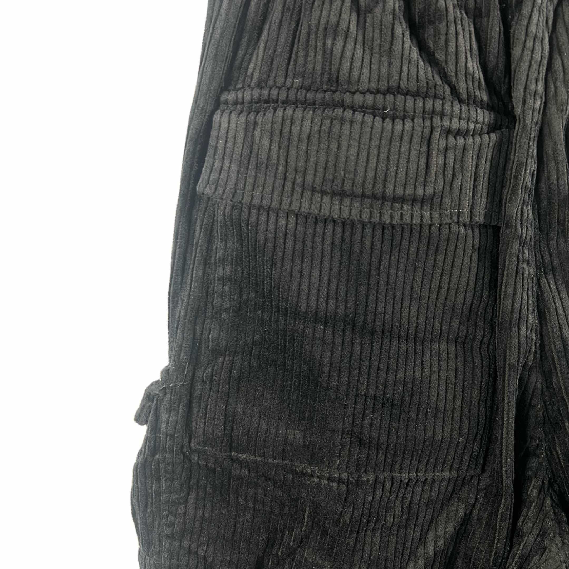 Rick Owens Black Double Jumbo Belas Cargo Pants - EUR FASHION