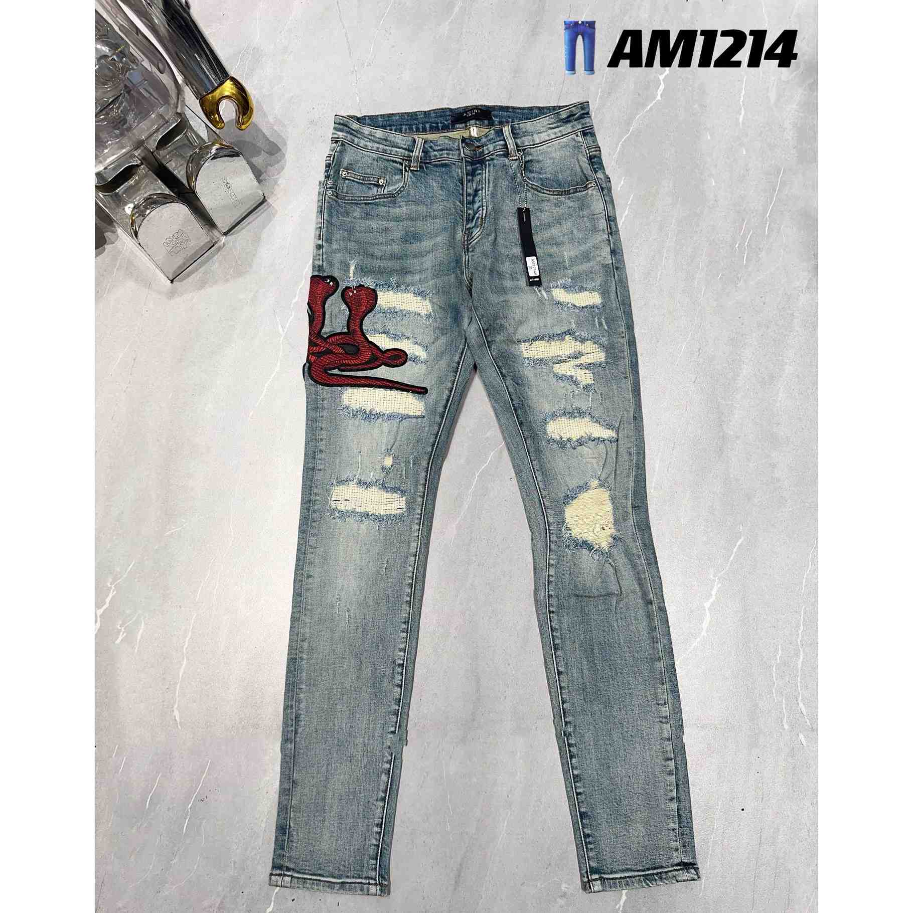 Amiri Jeans     AM1214 - EUR FASHION