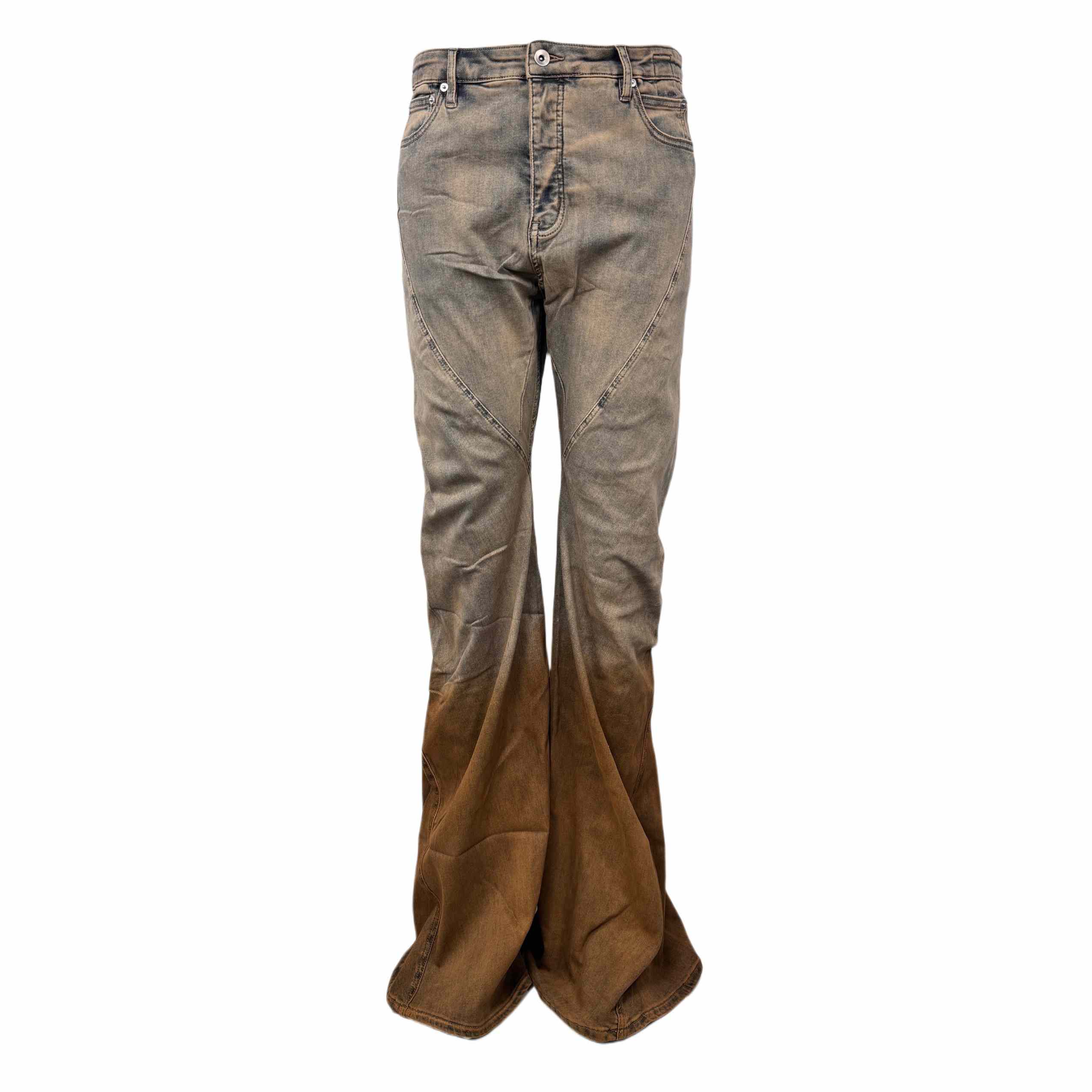 Rick Owens DRKSHDW Ombré-effect Bootcut Jeans - EUR FASHION