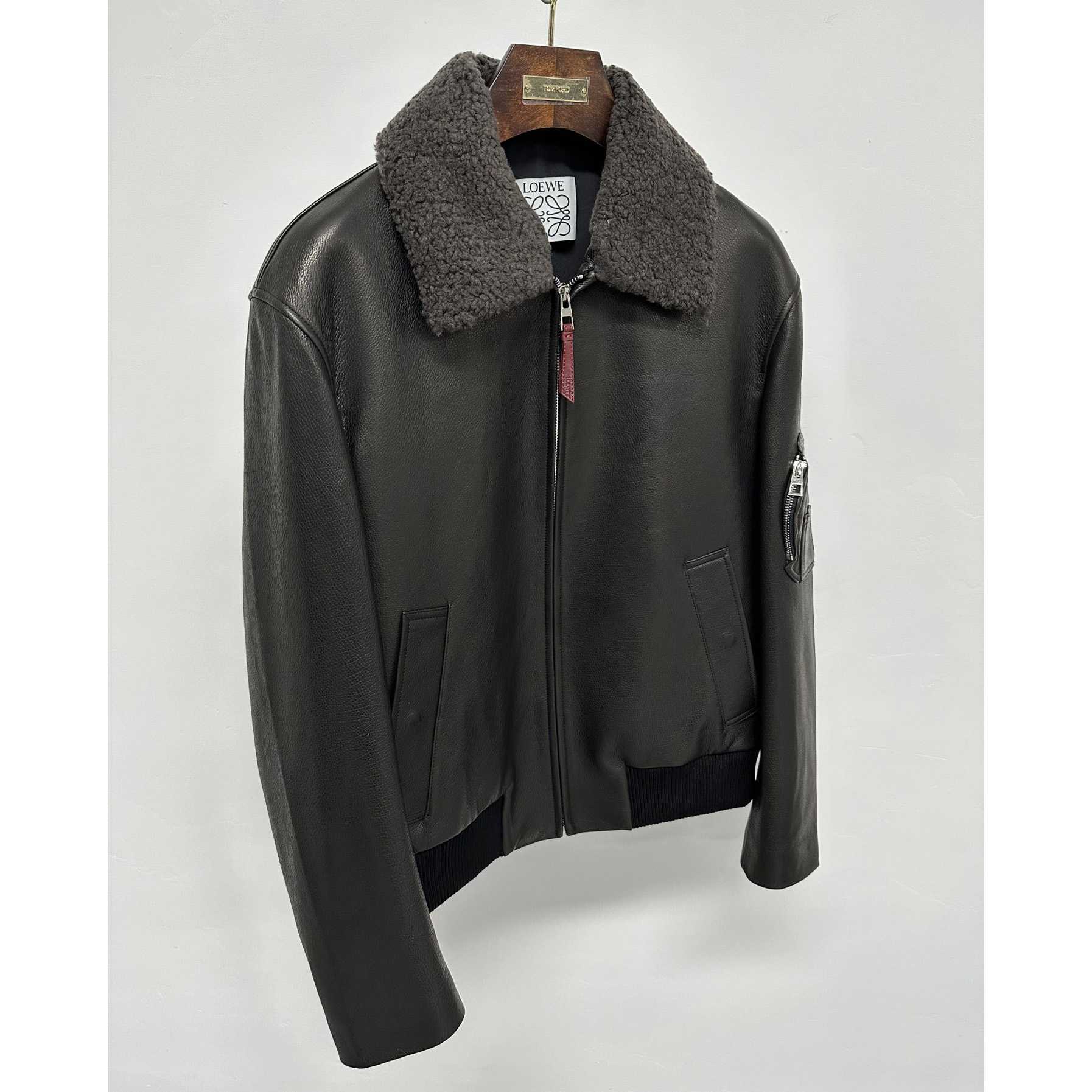 Loewe Bomber Jacket In Nappa Lambskin - EUR FASHION