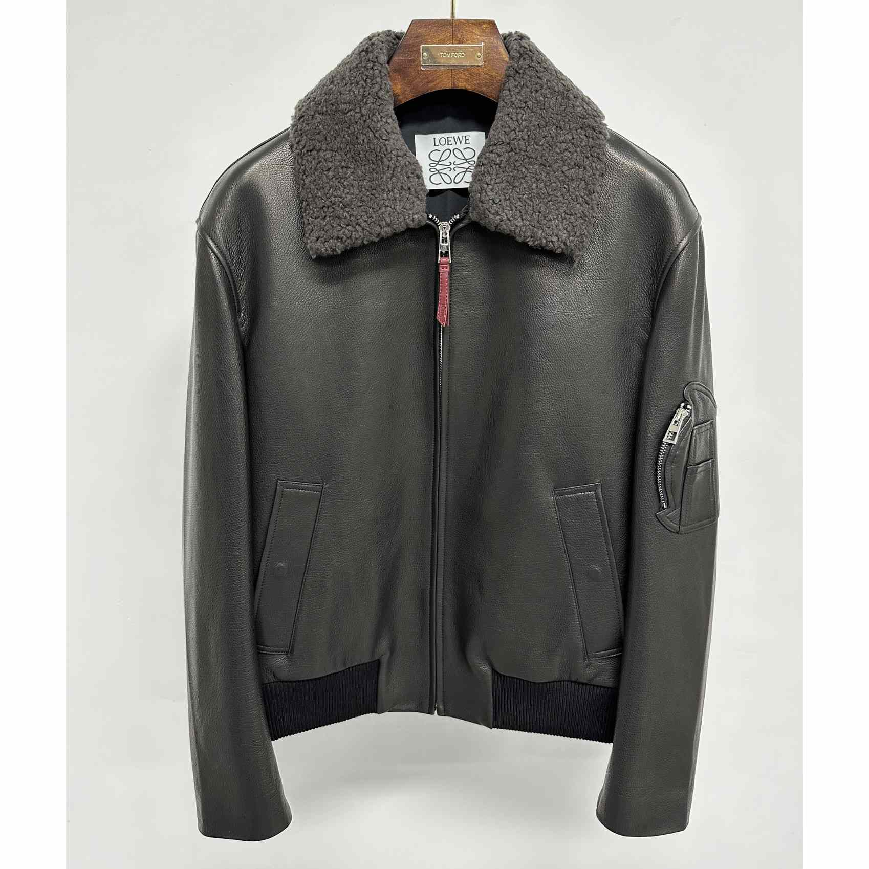 Loewe Bomber Jacket In Nappa Lambskin - EUR FASHION