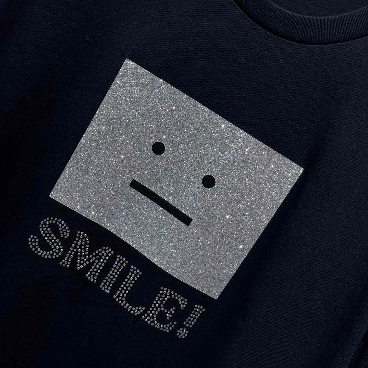 Acne Studios Face logo tee - EUR FASHION