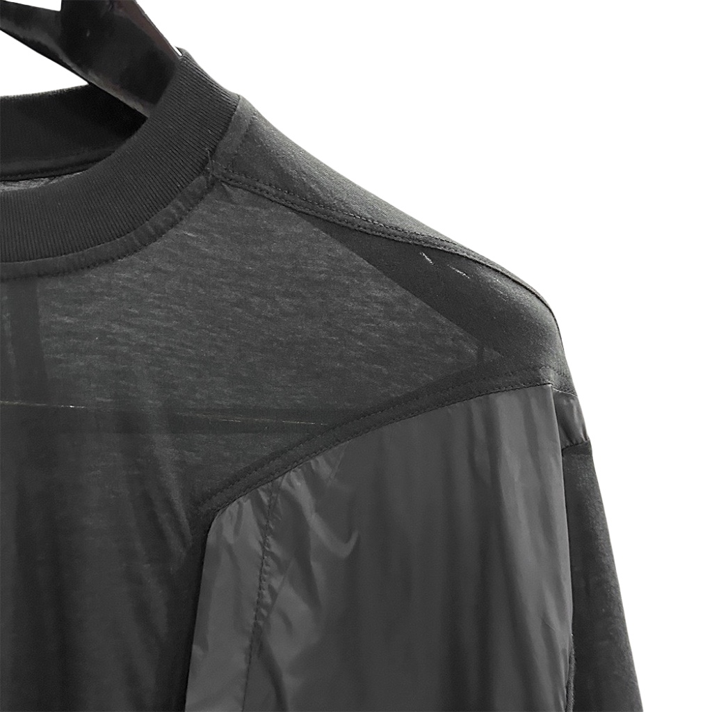 Rick Owens Black Crewneck T-Shirt - EUR FASHION