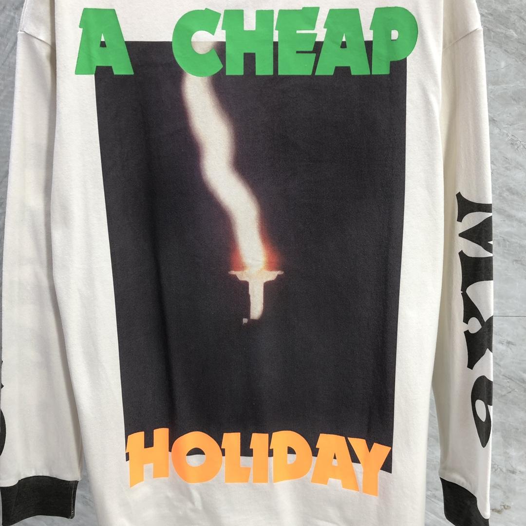 Saint Michael 'A Cheap Holiday' Printed Longsleeve - EUR FASHION