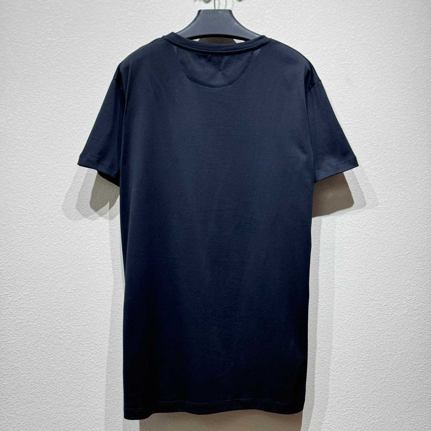 Fendi Short-Sleeved Crew Neck T-Shirt  - EUR FASHION