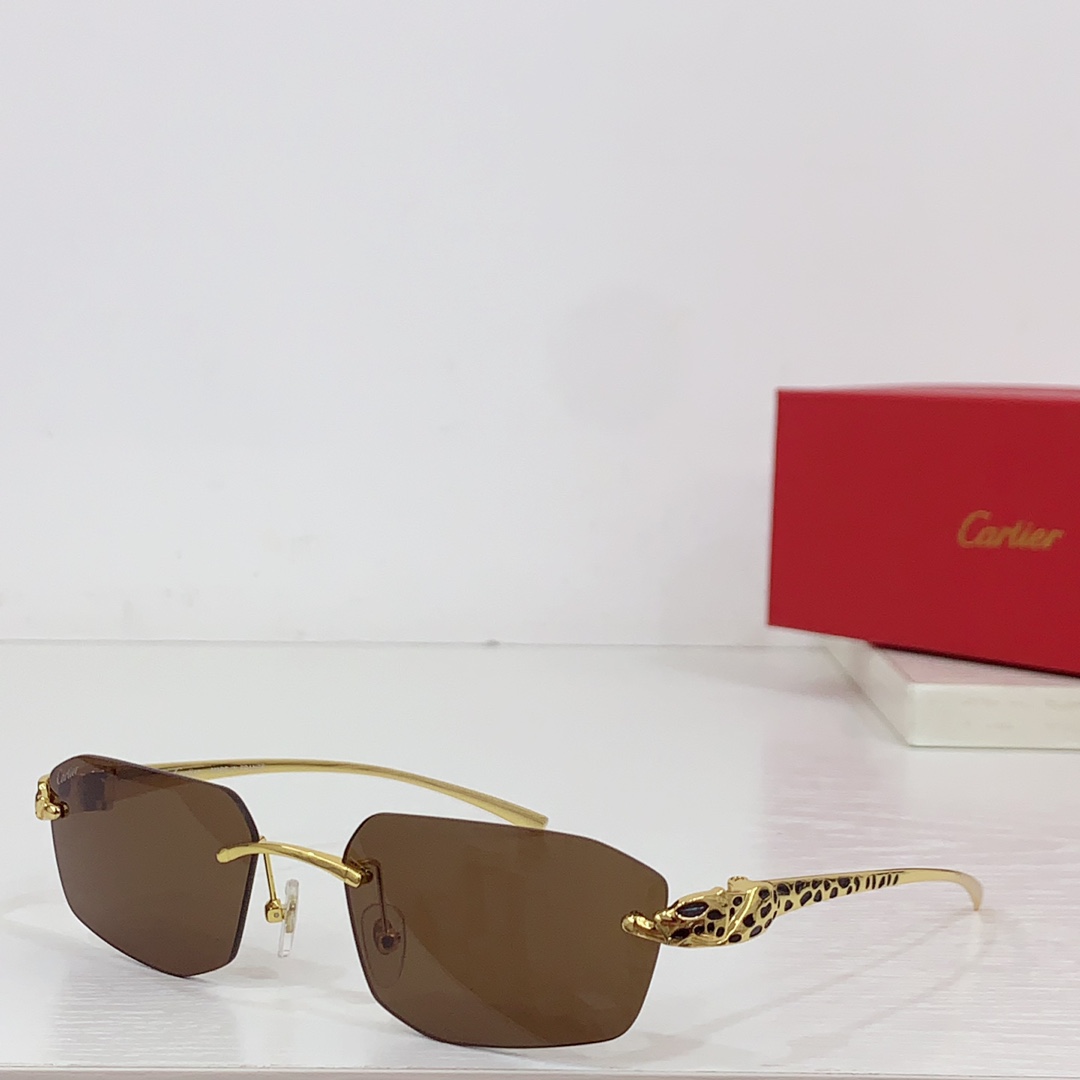 Cartier Geometric-frame Sunglasses   CT0474S - EUR FASHION