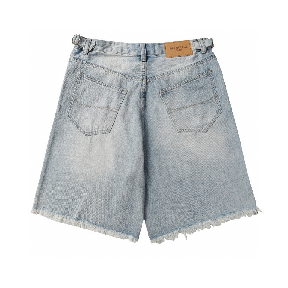 Balenciaga Denim Shorts - EUR FASHION