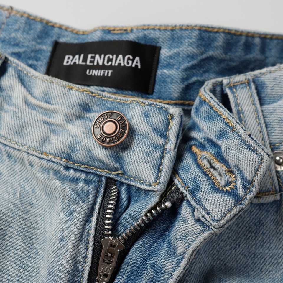 Balenciaga Denim Shorts - EUR FASHION