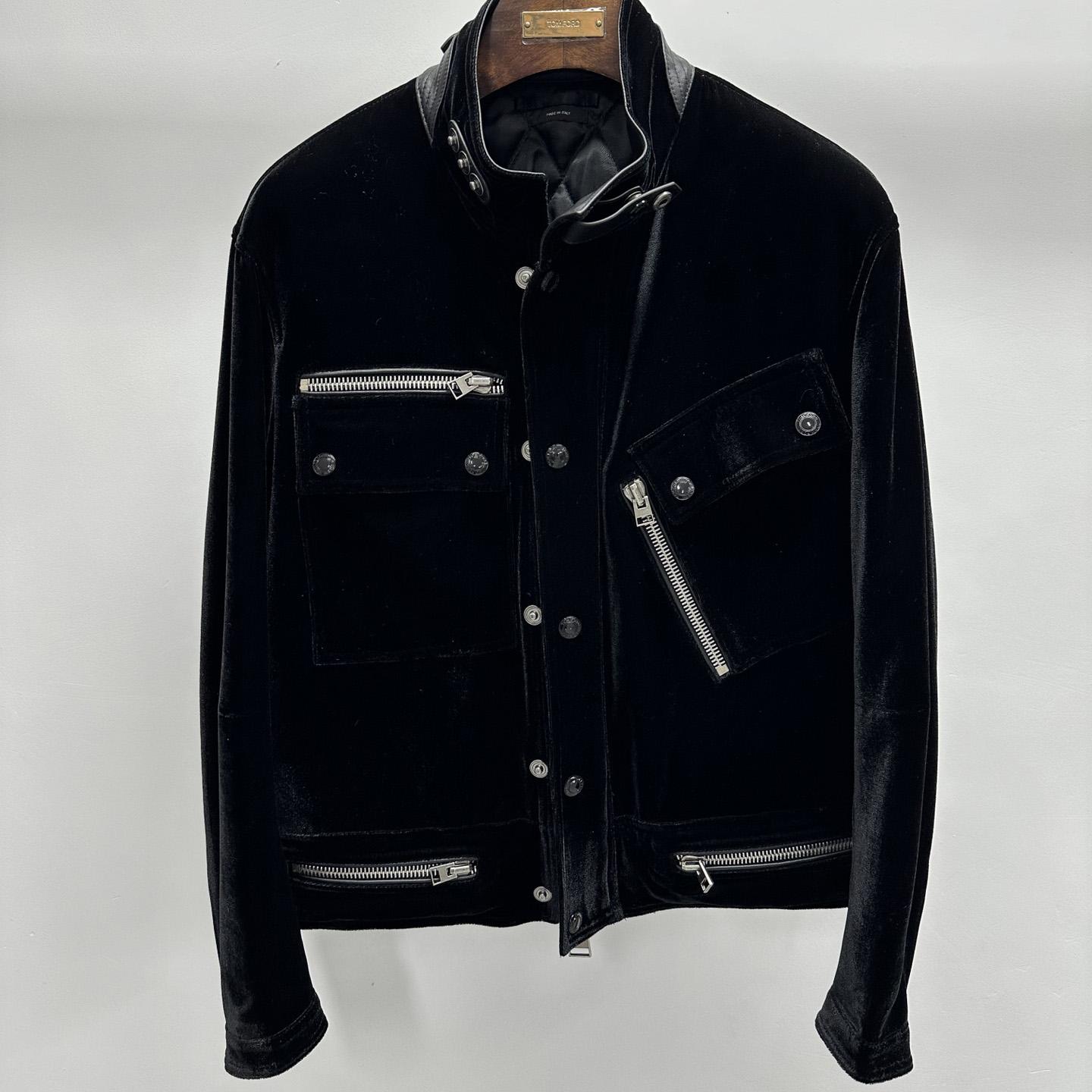 Tom Ford Black Zip Jacket - EUR FASHION