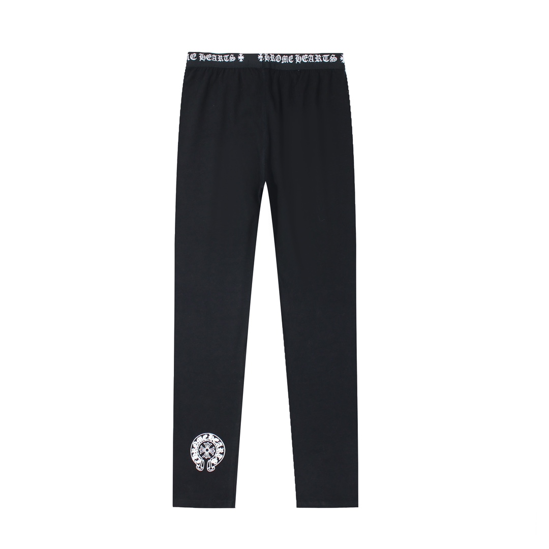 Chrome Hearts Logo Leggings - EUR FASHION