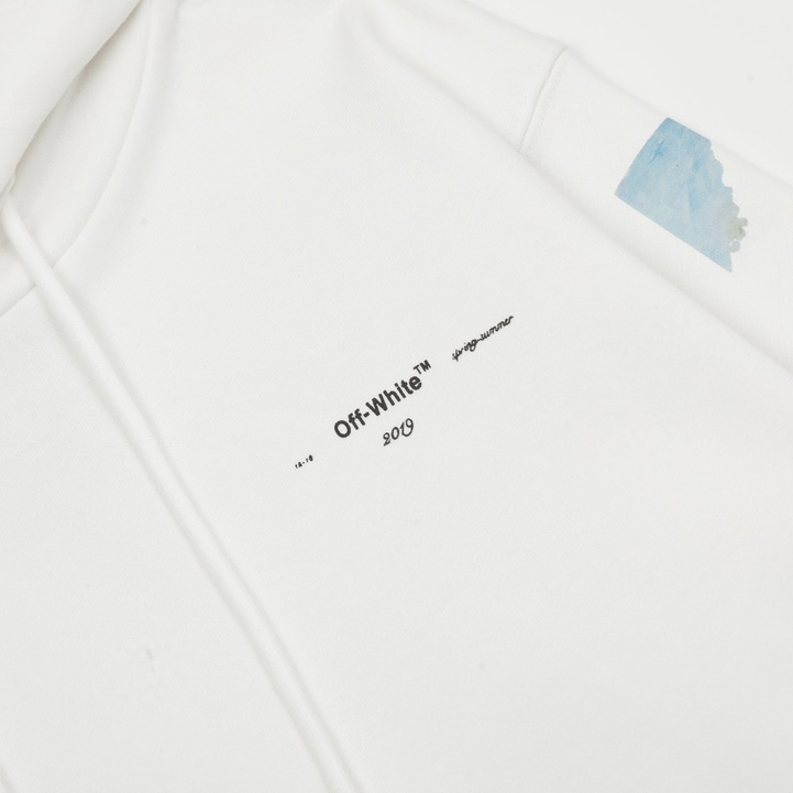 Off-White Cotton Hoodie - EUR FASHION