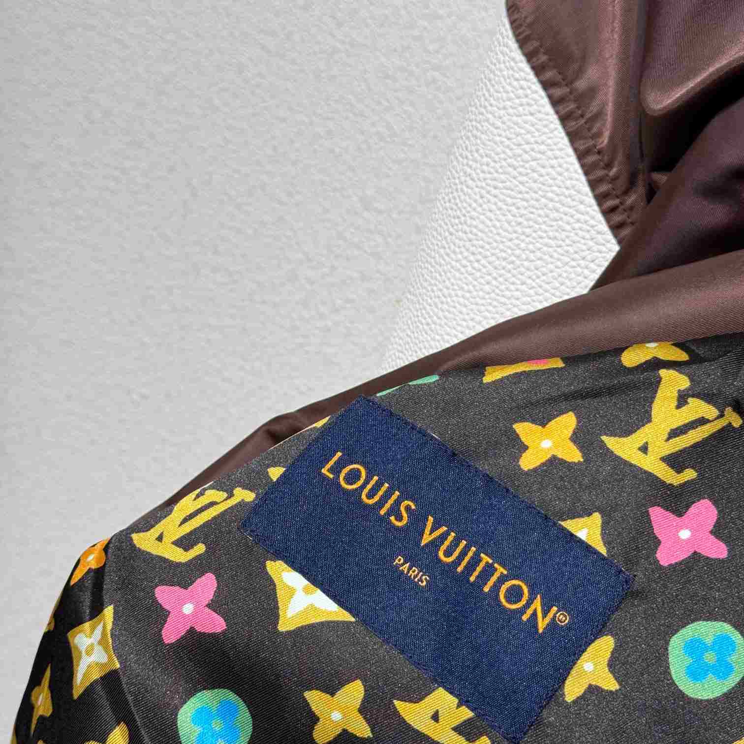 Louis Vuitton Embroidered Varsity Jacket   1AFPWR - EUR FASHION