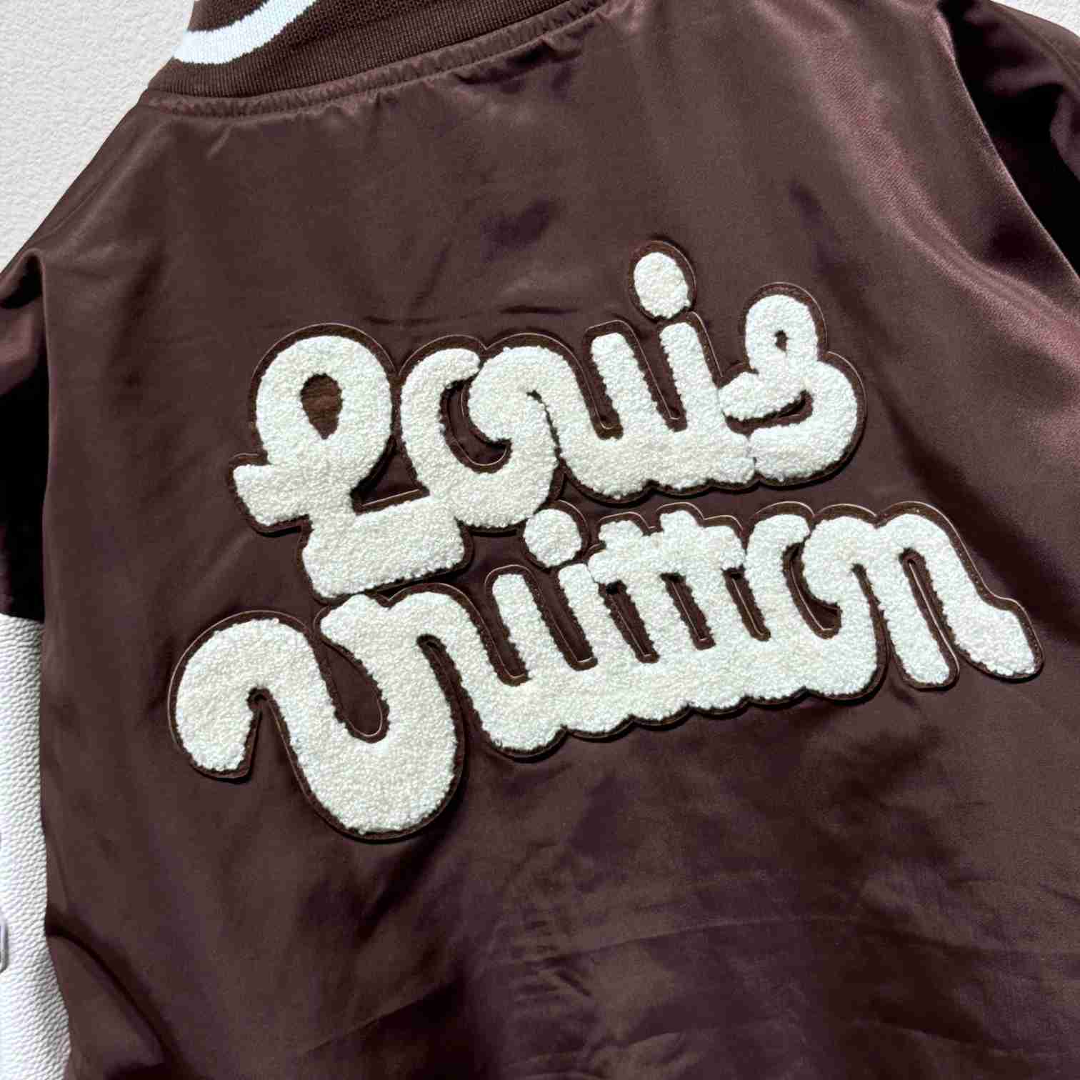 Louis Vuitton Embroidered Varsity Jacket   1AFPWR - EUR FASHION