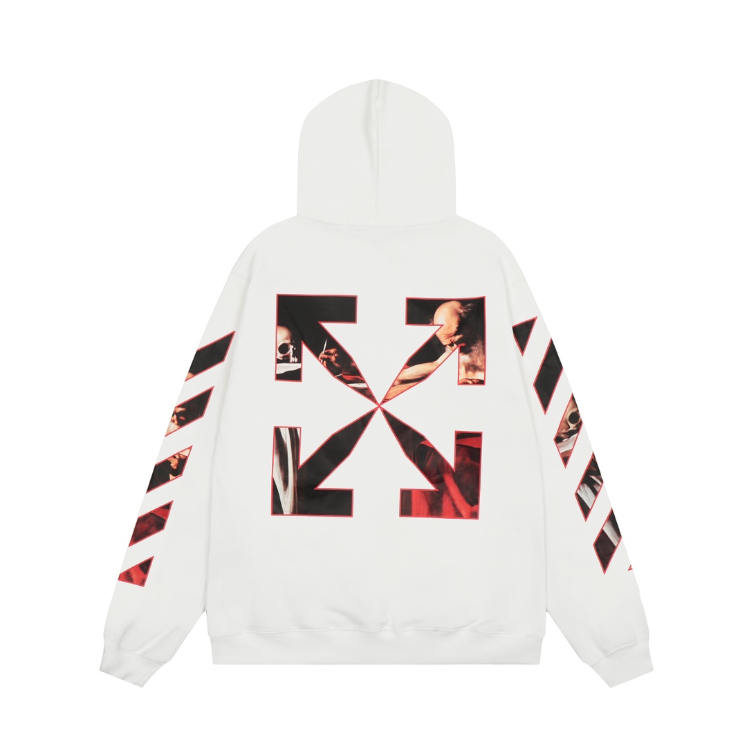 Off-White Caravaggio Slim Hoodie - EUR FASHION