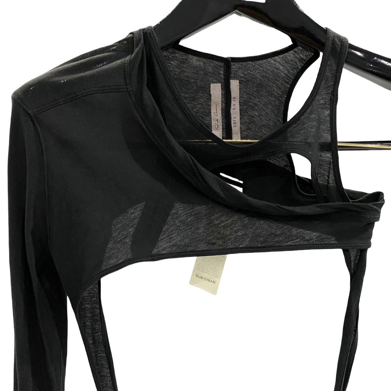 Rick Owens Asymmetric Sleeve Top - EUR FASHION