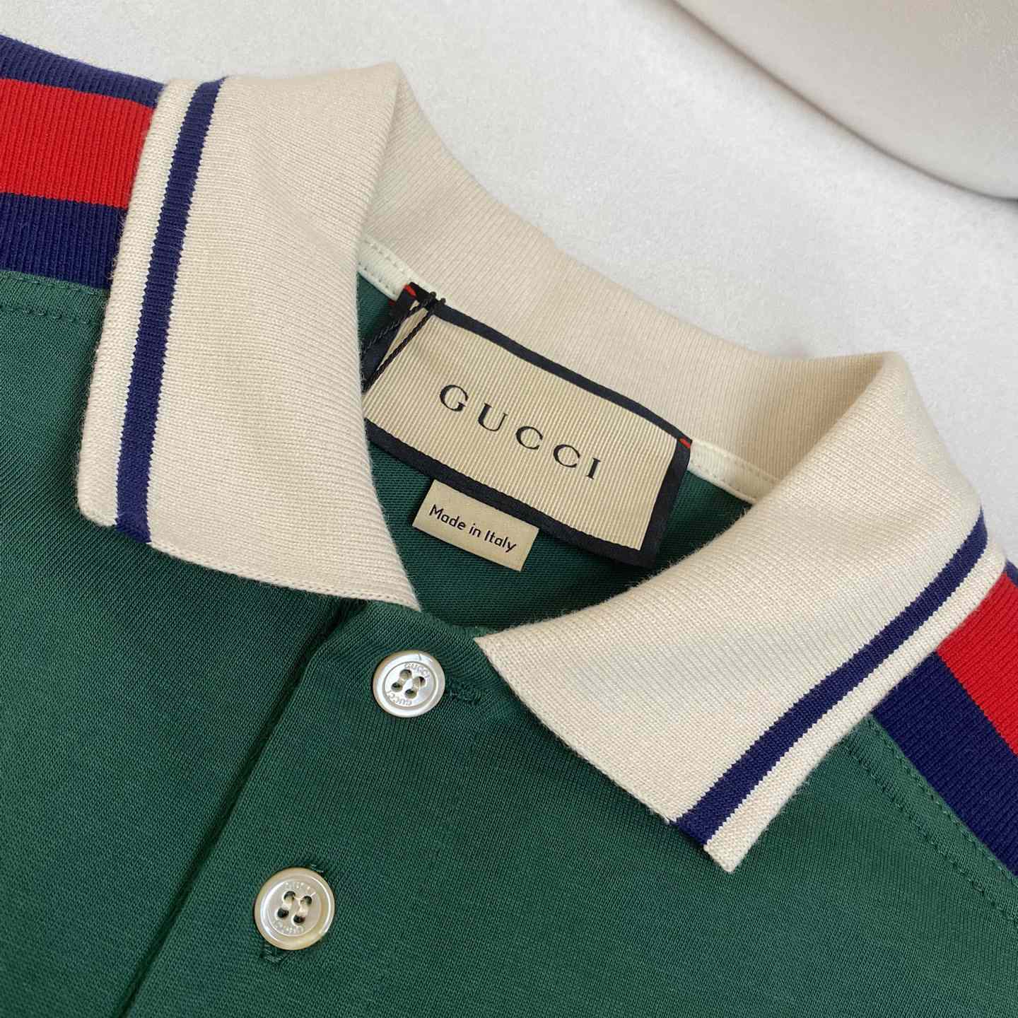 Gucci Cotton Polo With Interlocking G - EUR FASHION