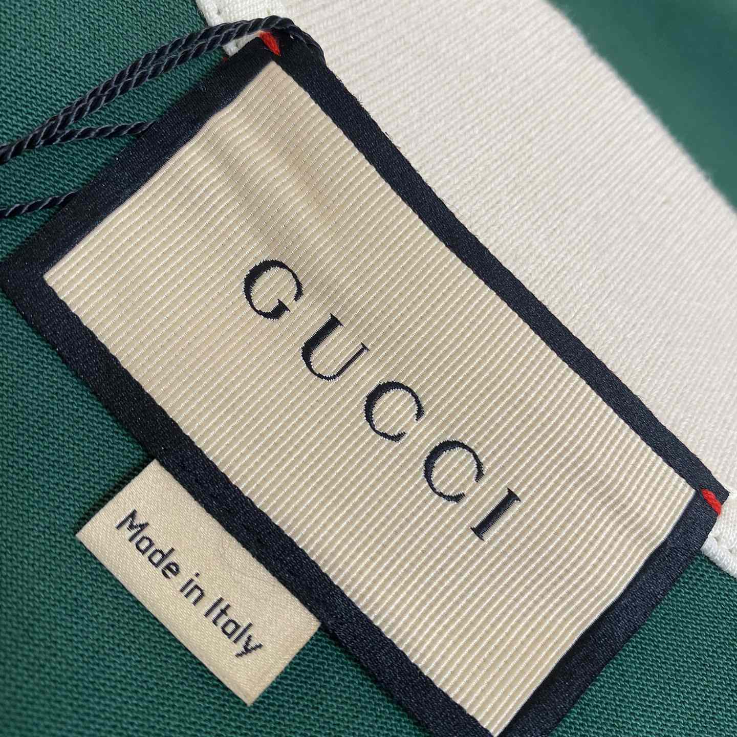 Gucci Cotton Polo With Interlocking G - EUR FASHION