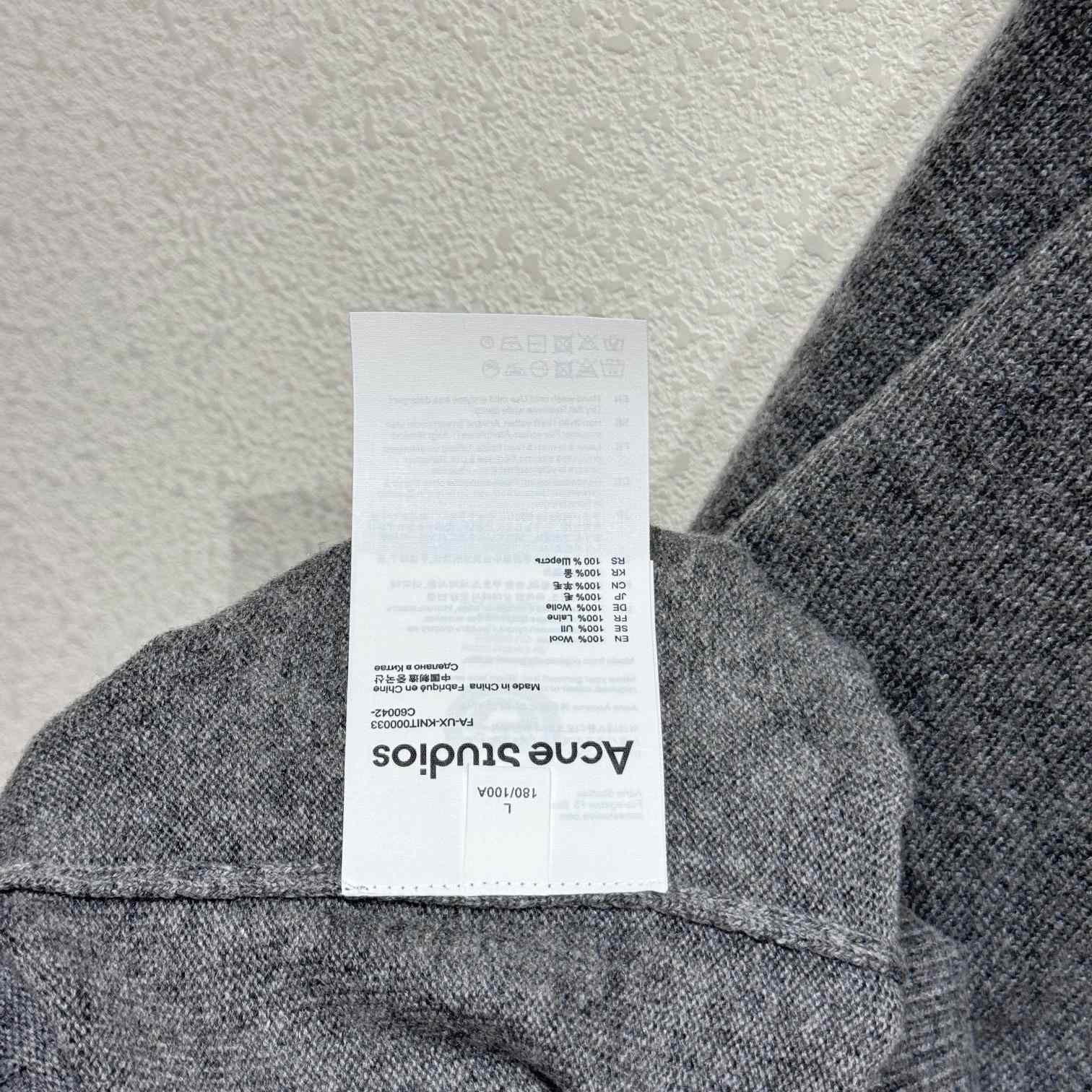 Acne Studios Crew Neck Sweater Regular-fit - EUR FASHION