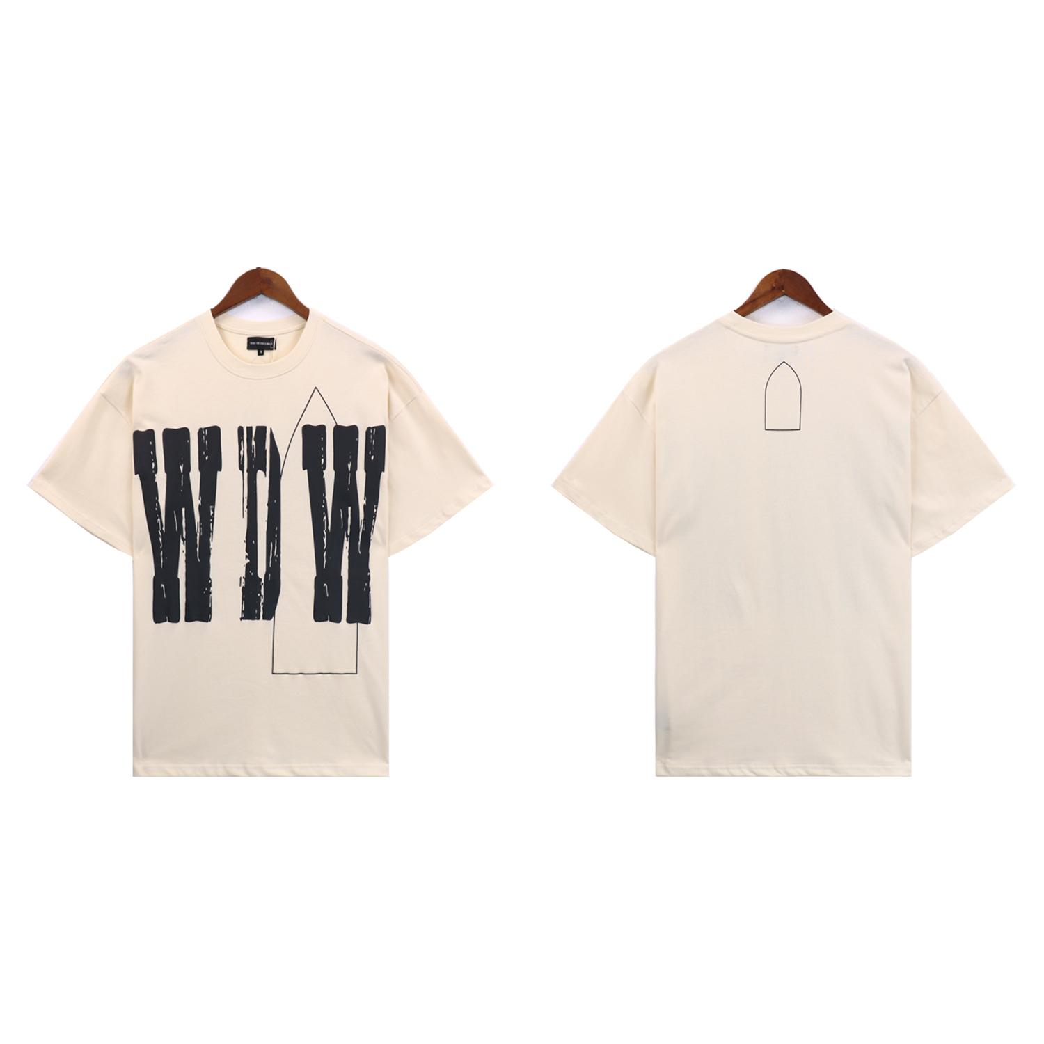 Who Decides War WDW Cotton T-shirt - EUR FASHION