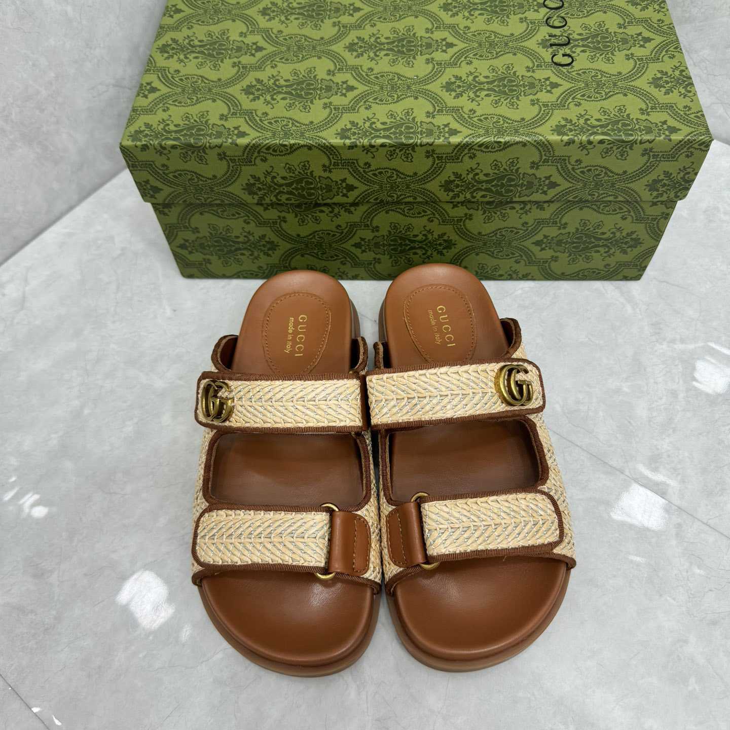 Gucci Sandal With Double G   - EUR FASHION