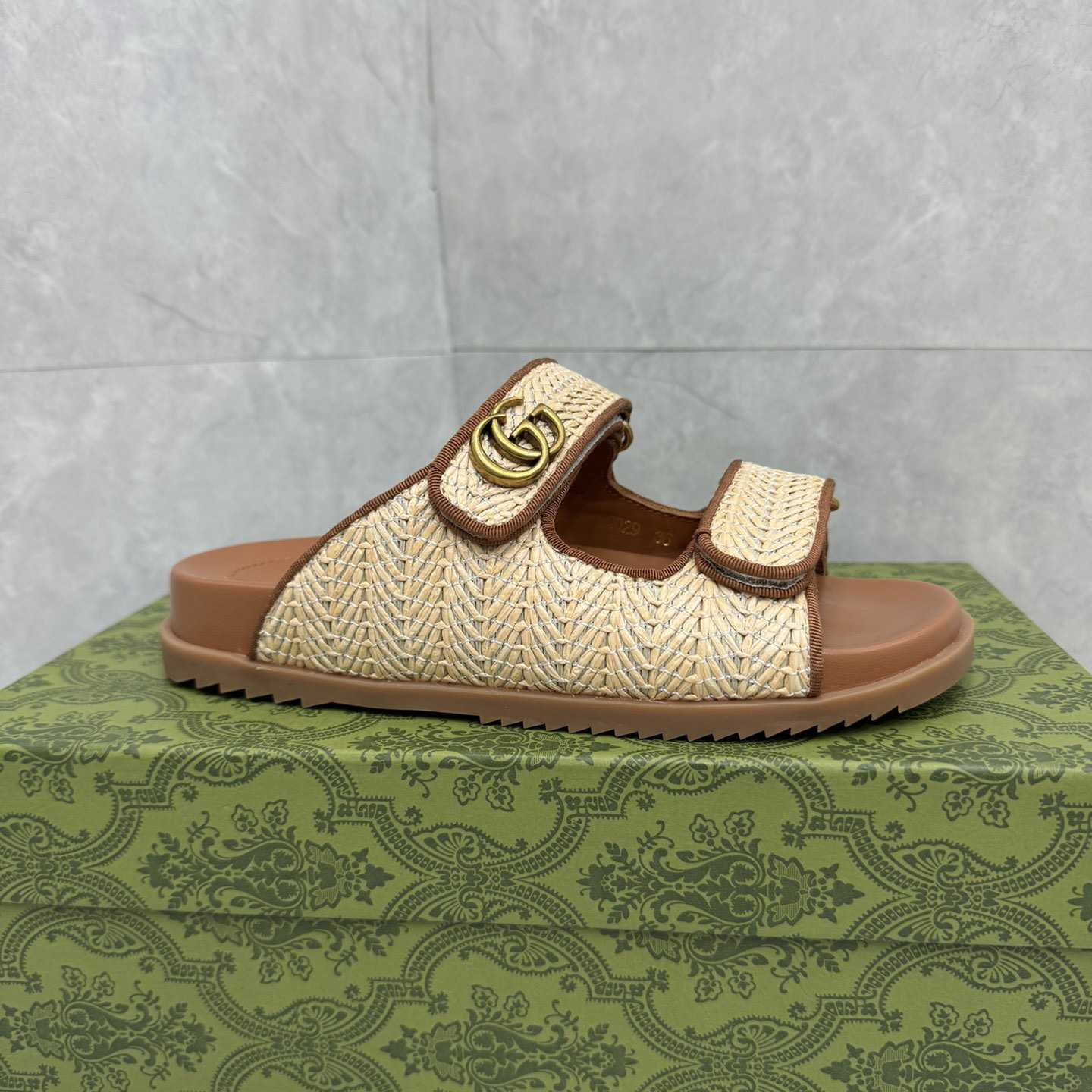 Gucci Sandal With Double G   - EUR FASHION