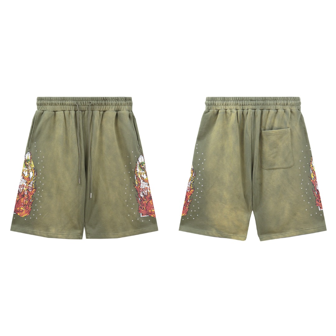 Who Decides War Cotton Shorts - EUR FASHION