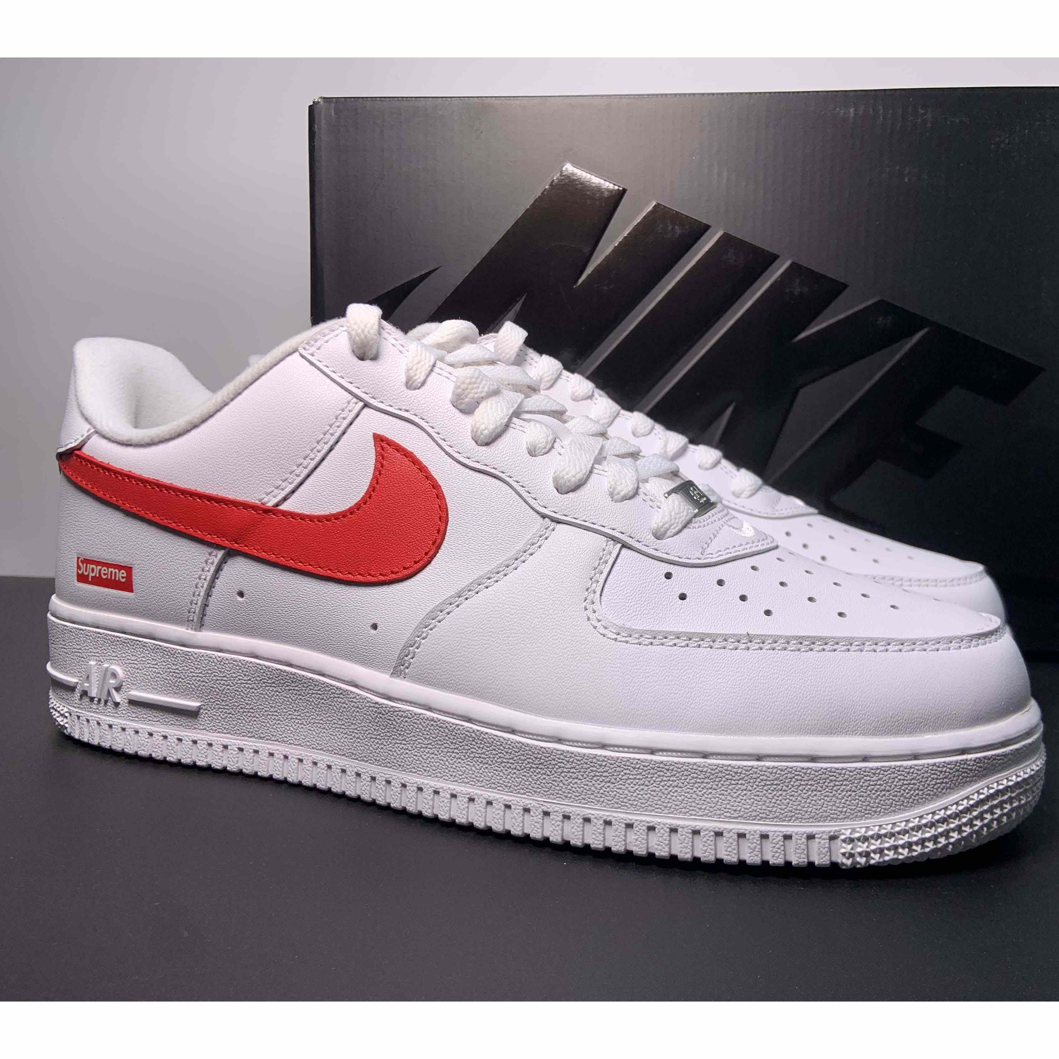 Suprem x Nike Air Force 1 Low "China Exclusive" Sneaker    CU9225-101  - EUR FASHION