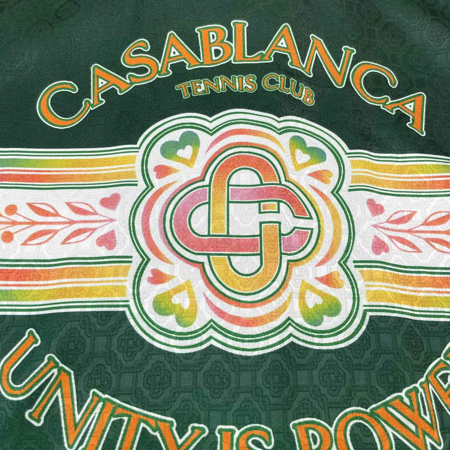 Casablanca Unity is Power Shirt In Silk   CA3474 - EUR FASHION