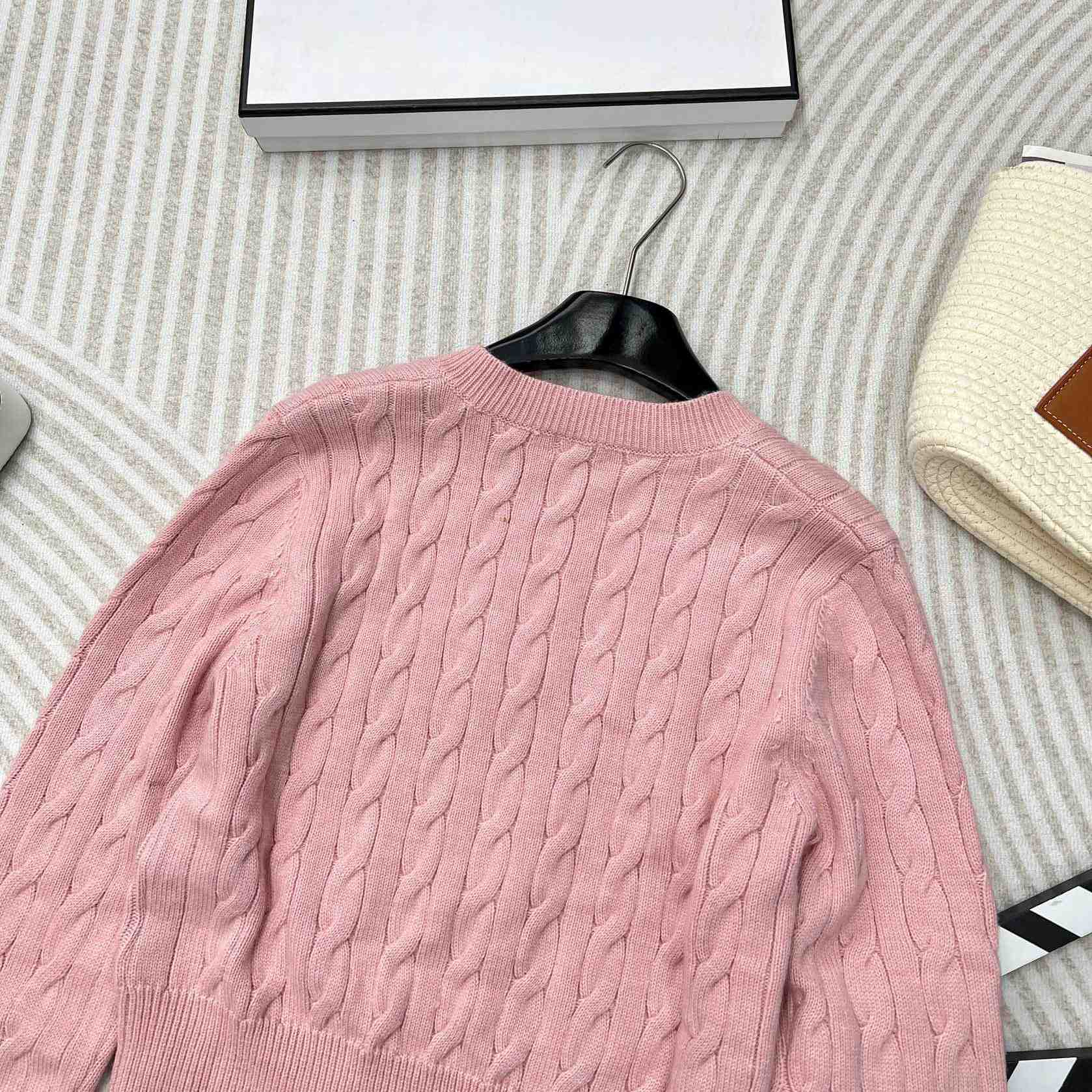 Loewe Cropped Sweater In Alpaca Blend - EUR FASHION