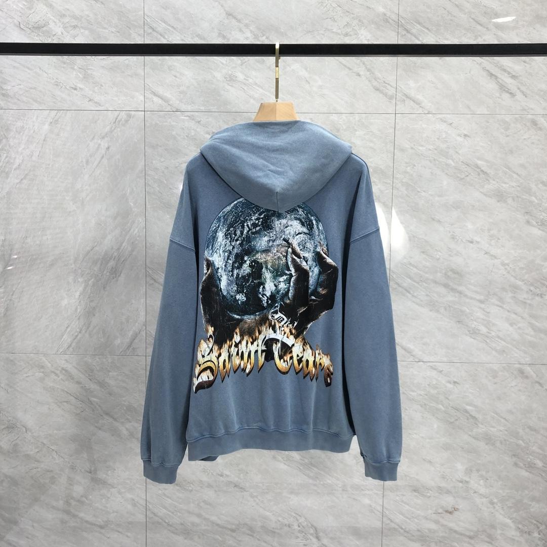 Saint Michael Tears Hoodie - EUR FASHION