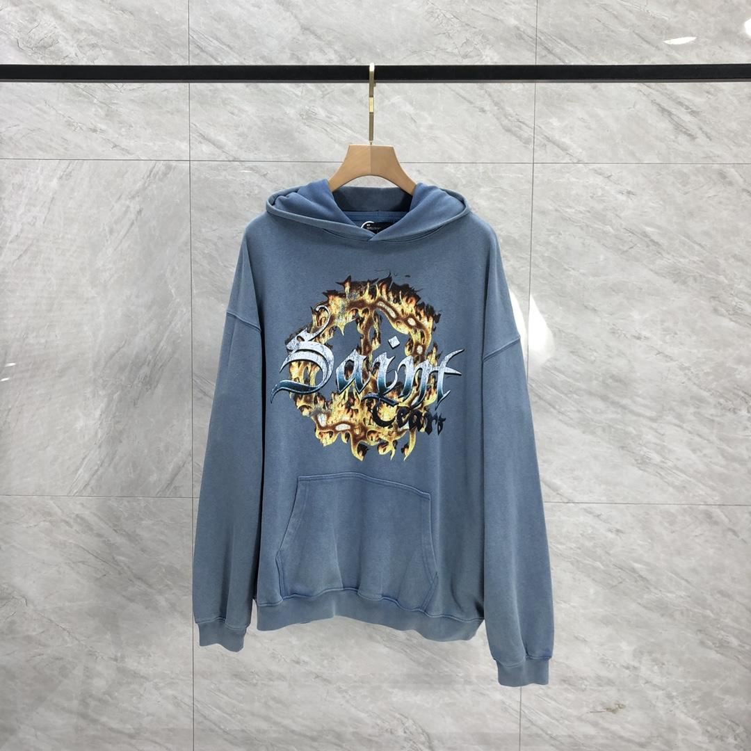 Saint Michael Tears Hoodie - EUR FASHION