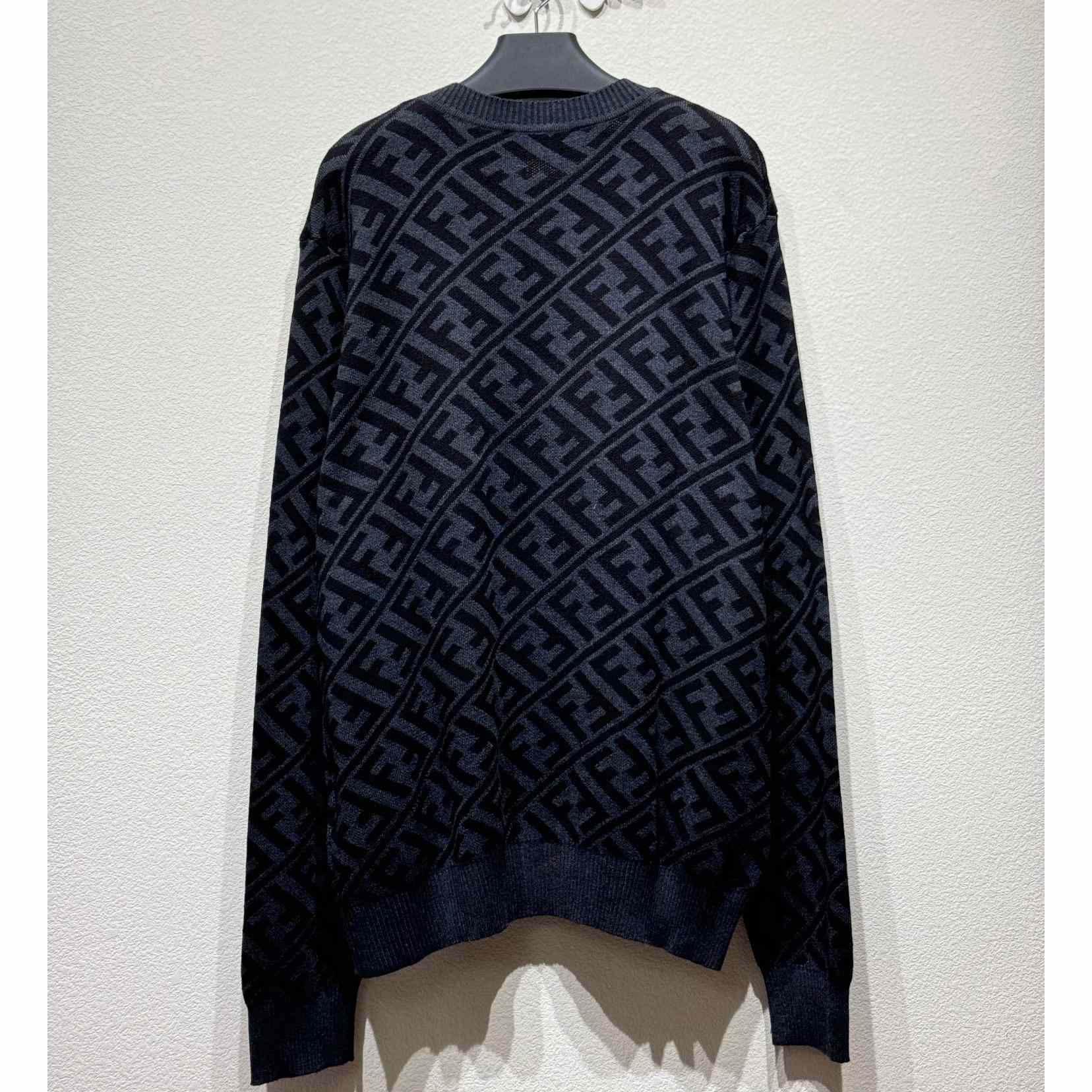 Fendi Black Wool Pullover - EUR FASHION