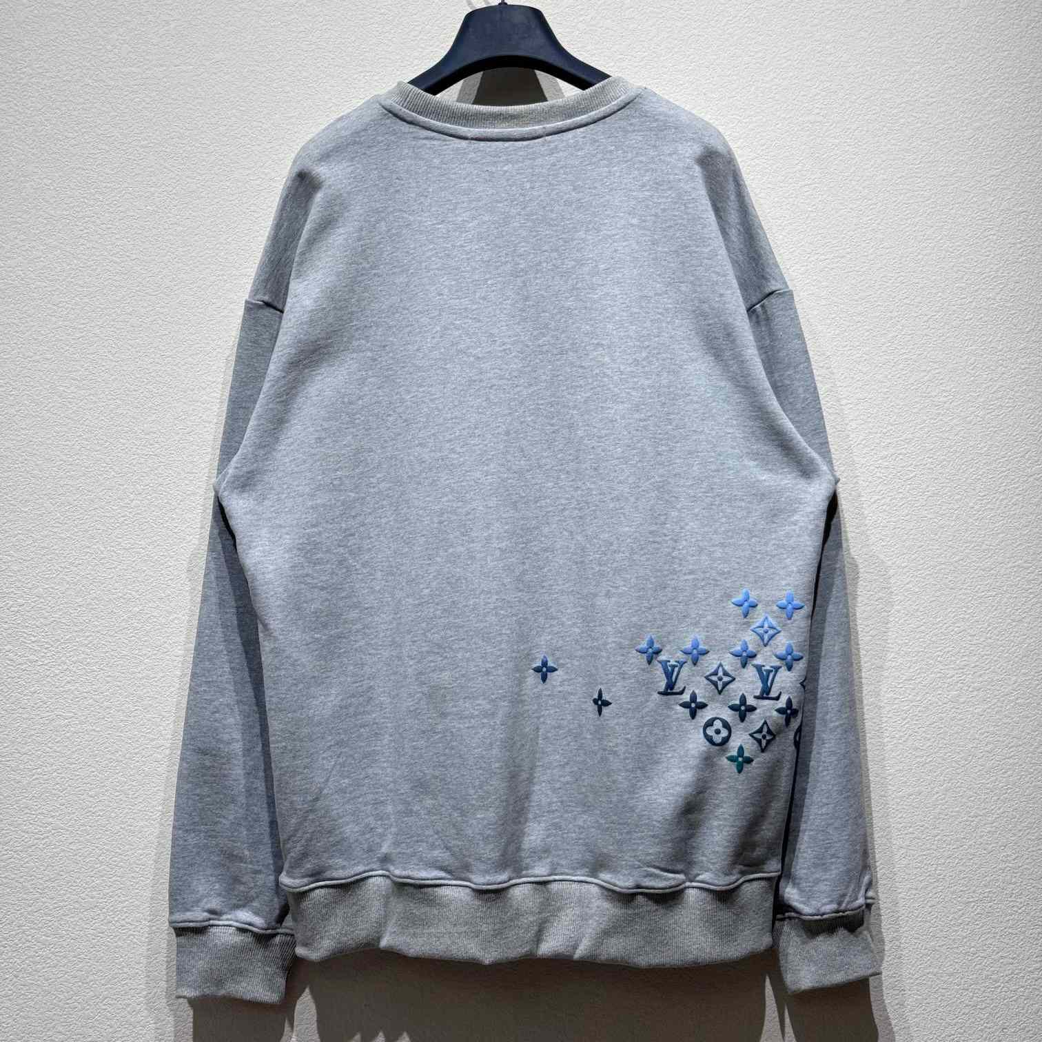 Louis Vuitton Embroidered Cotton Sweatshirt - EUR FASHION