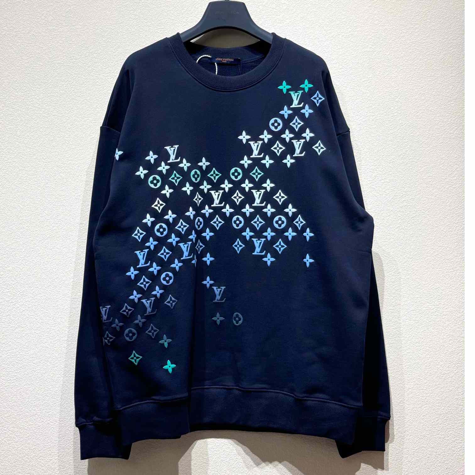 Louis Vuitton Embroidered Cotton Sweatshirt - EUR FASHION