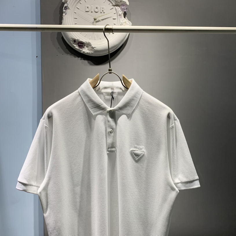 Prada Piqué Polo Shirt - EUR FASHION