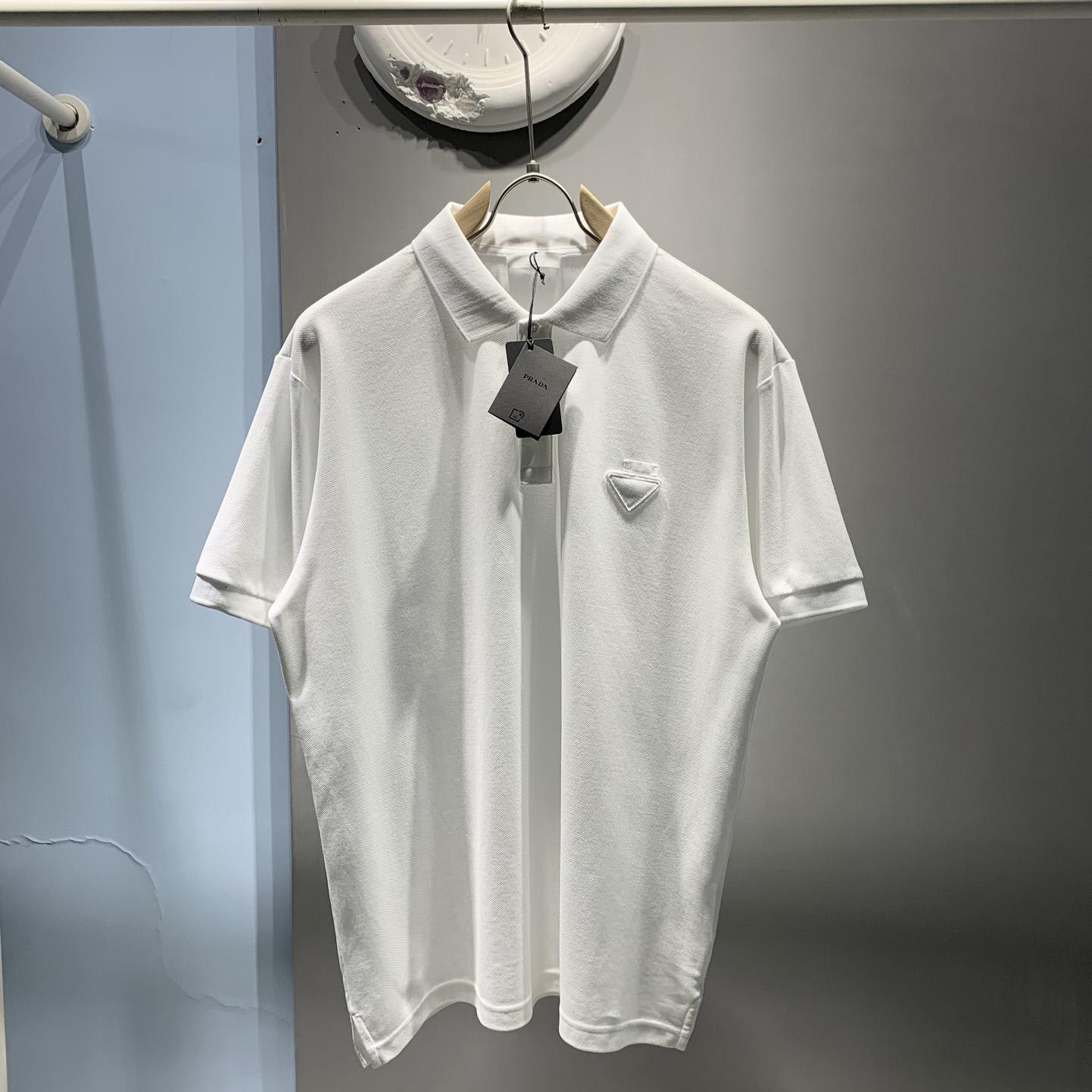 Prada Piqué Polo Shirt - EUR FASHION