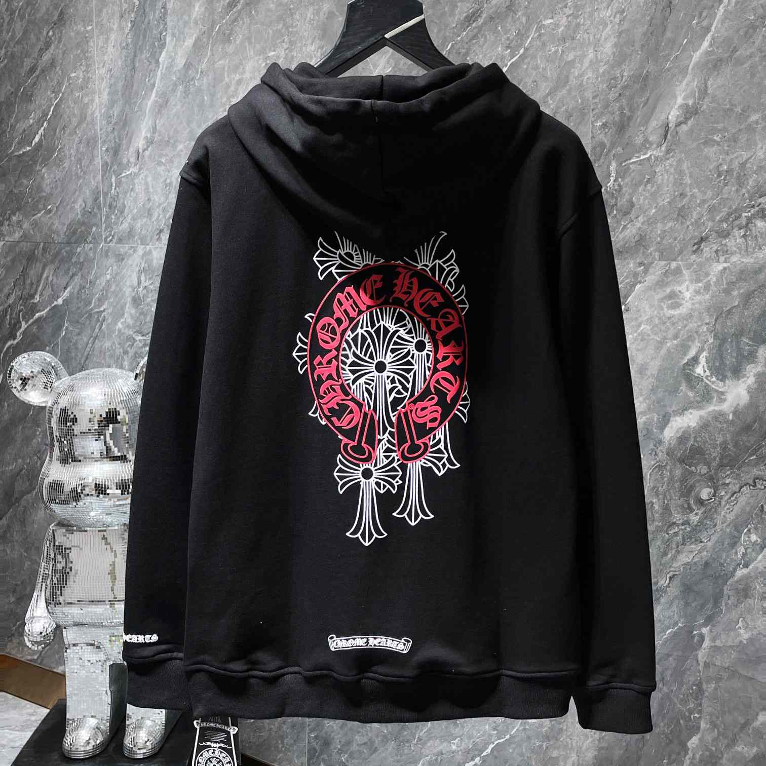 Chrome Hearts Zip Up Hoodie  - EUR FASHION