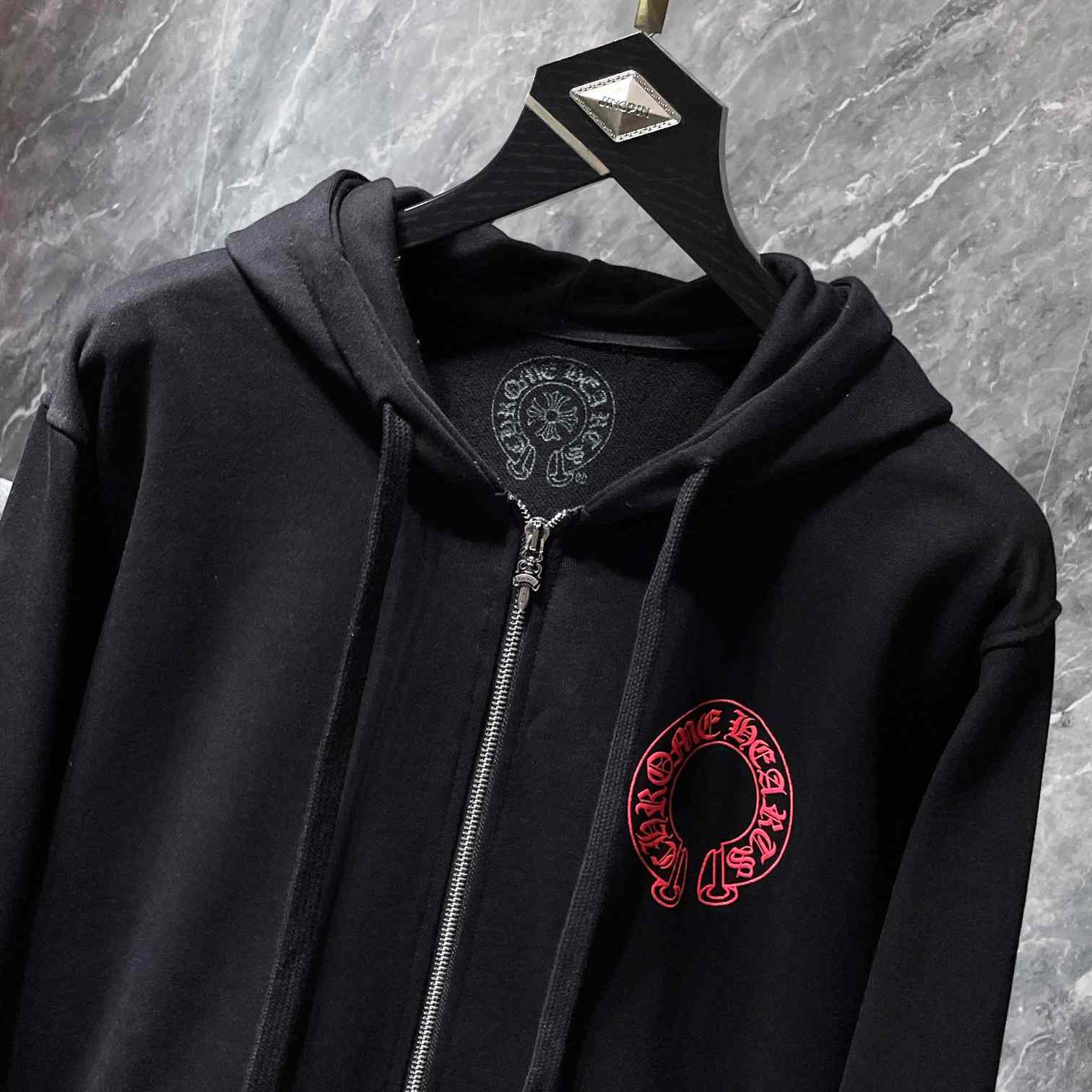 Chrome Hearts Zip Up Hoodie  - EUR FASHION