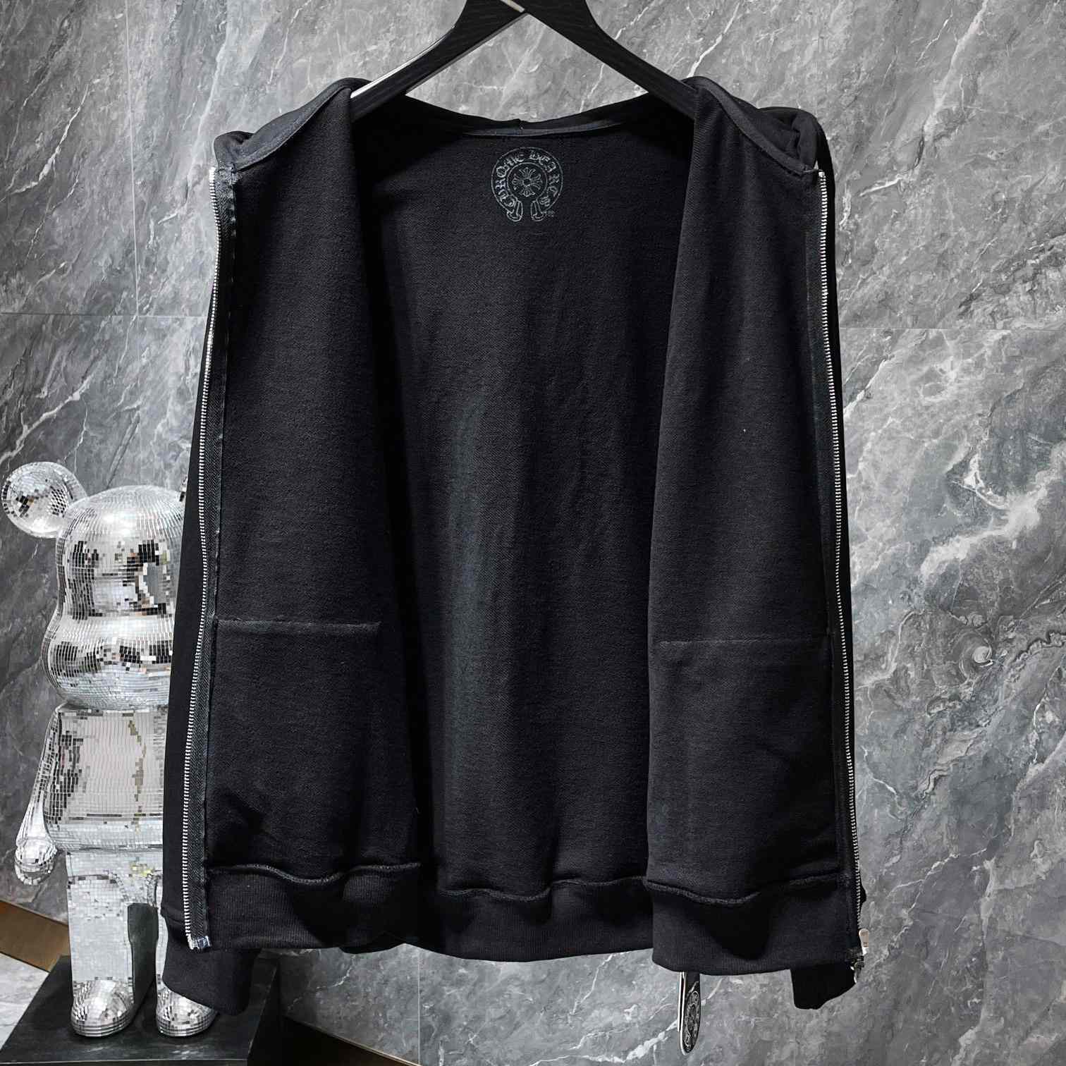 Chrome Hearts Zip Up Hoodie  - EUR FASHION