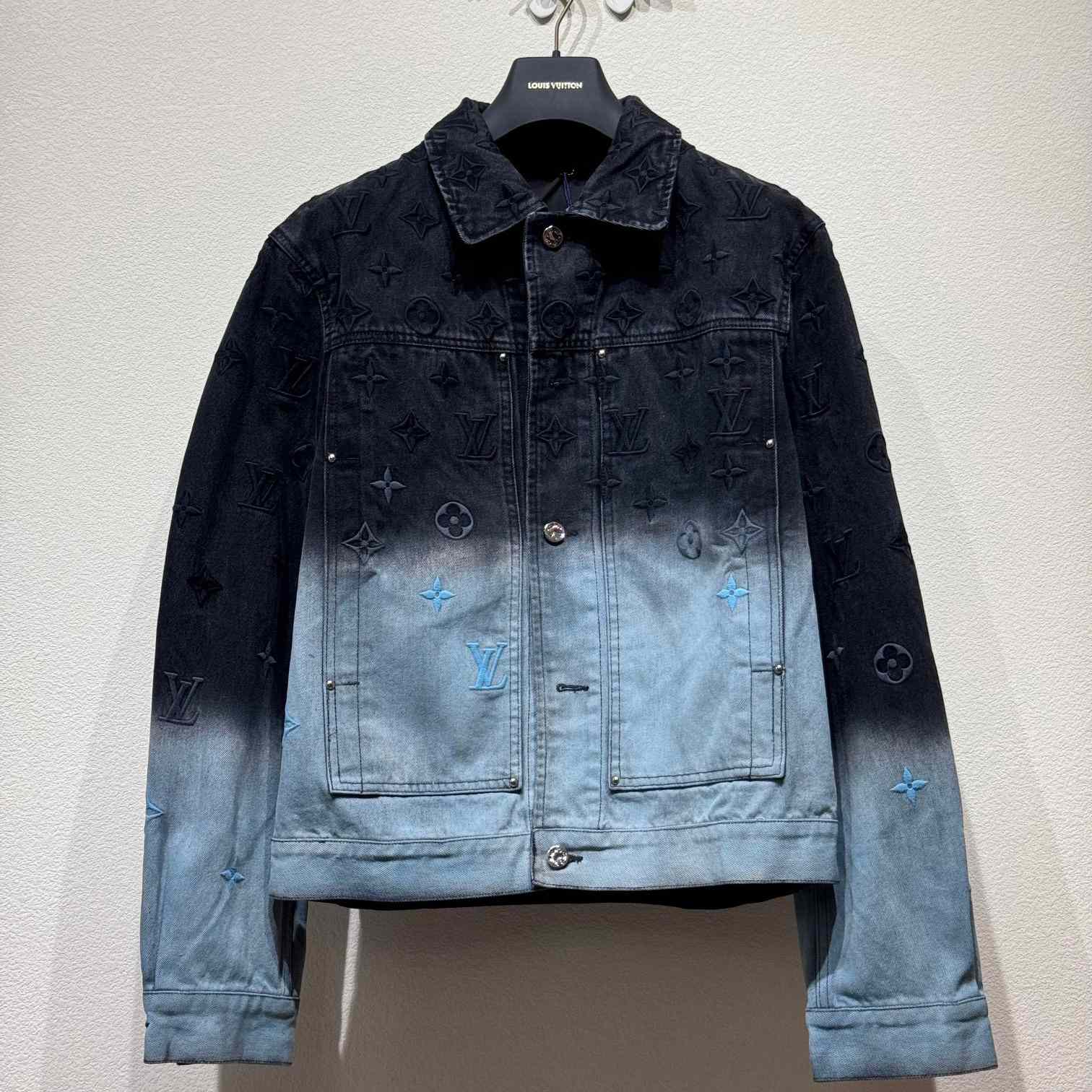 Louis Vuitton Embroidered Denim Blouson - EUR FASHION