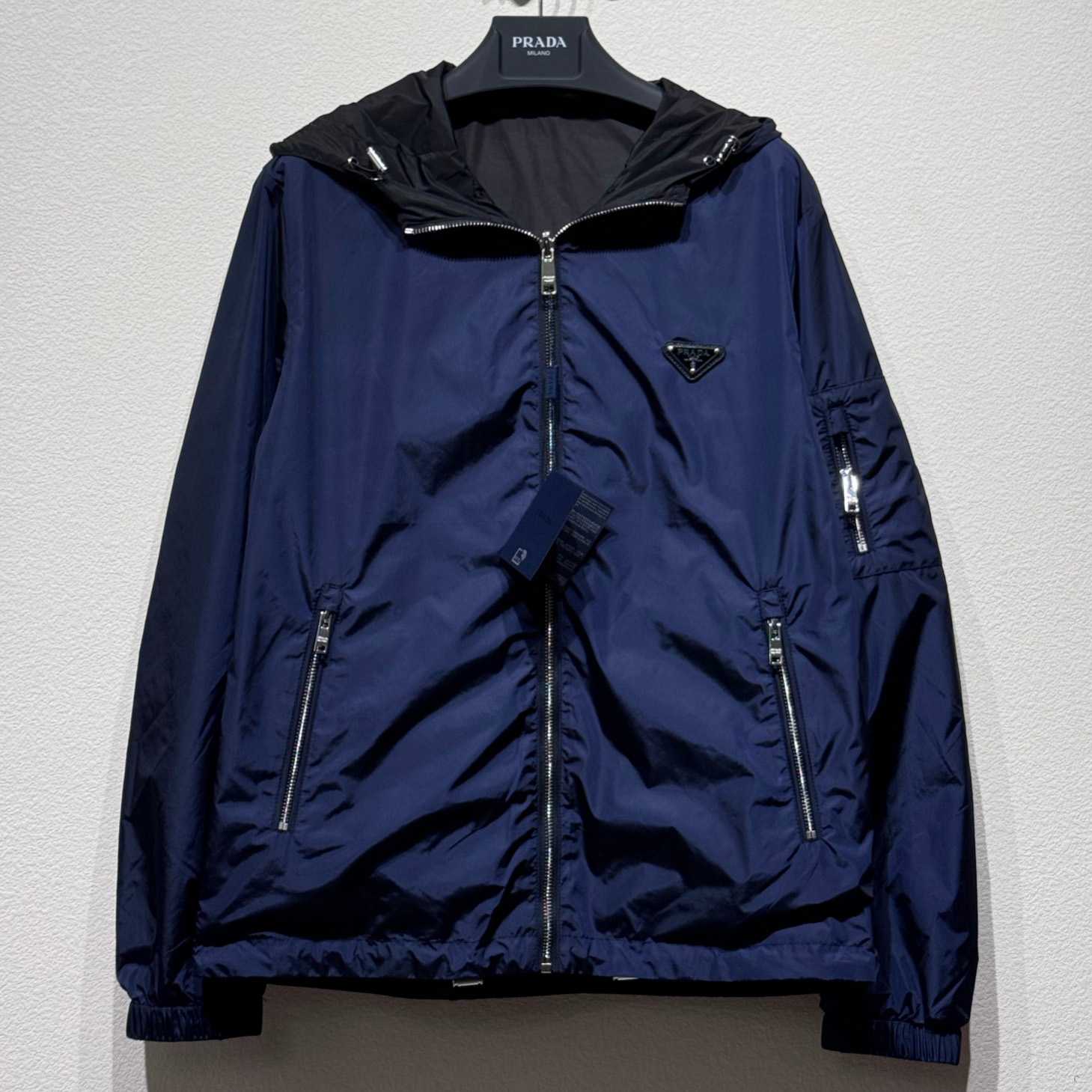 Prada Zip-Up Blouson Jacket - EUR FASHION