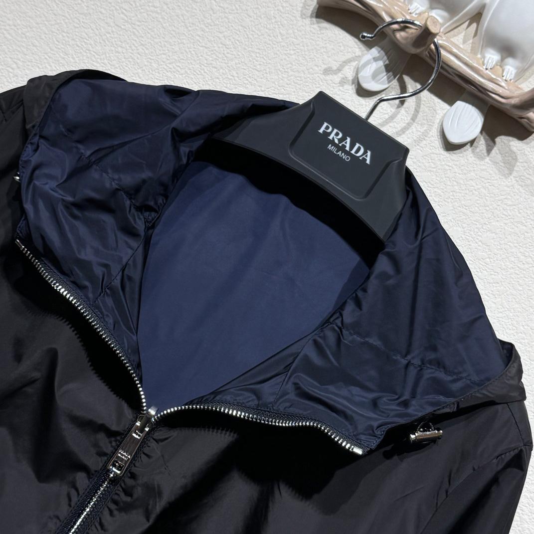 Prada Zip-Up Blouson Jacket - EUR FASHION