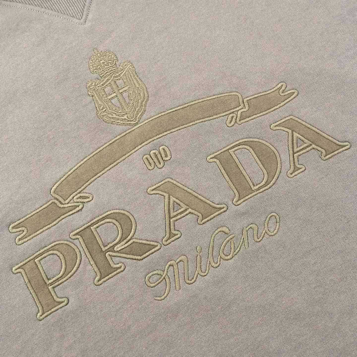 Prada Cotton Sweatshirt - EUR FASHION