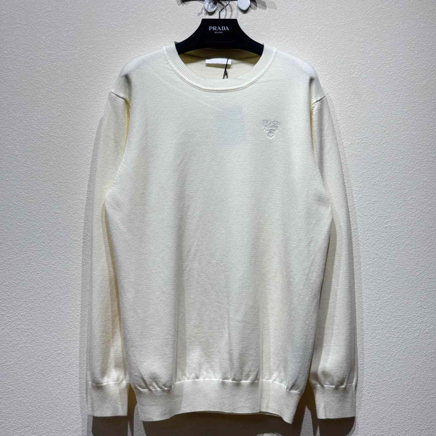 Prada Logo Crewneck - EUR FASHION