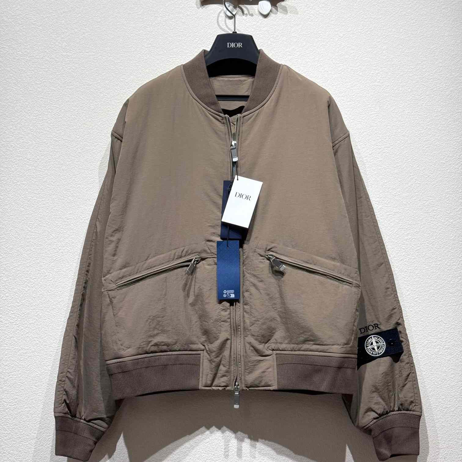 Dior And Stone Island Bomber Jacket - EUR FASHION